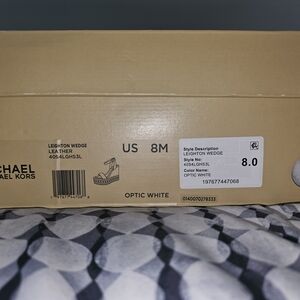 Michael Kors Optic White Wedges